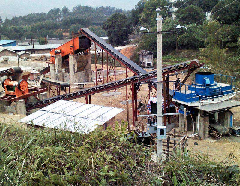 石英石制砂生產(chǎn)線