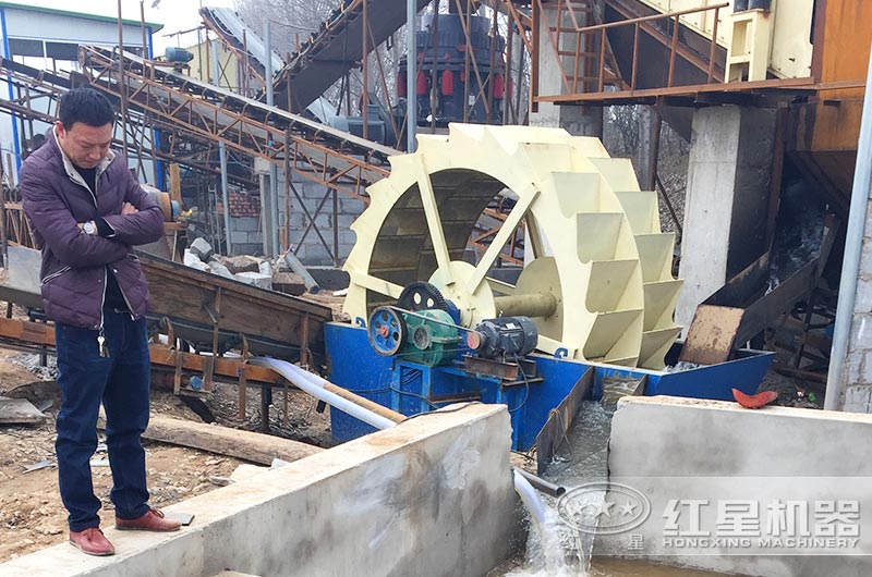 我們可以新增洗砂機 我們可以新增洗砂機