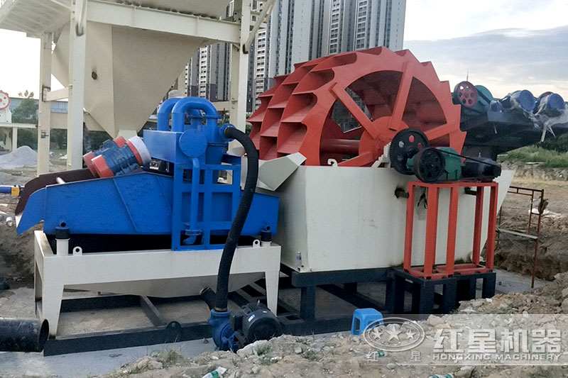 細(xì)沙回收機(jī)作業(yè)現(xiàn)場(chǎng) 細(xì)沙回收機(jī)作業(yè)現(xiàn)場(chǎng)