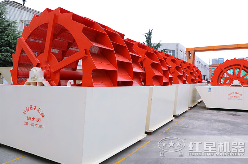 時(shí)產(chǎn)160噸洗沙機(jī)型號有哪些？搭配脫水篩減少細(xì)沙流失