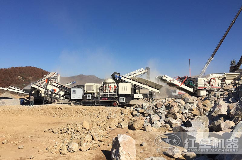 移動石子破碎機產(chǎn)量是多少？出料不達標的原因有哪些？