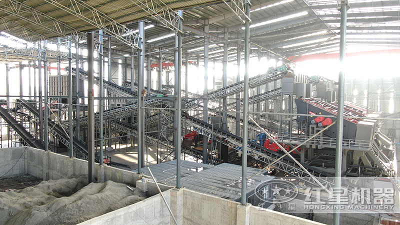 石子破碎生產(chǎn)線搭配不同，價(jià)格不一樣