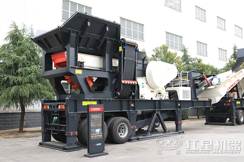 一小時產(chǎn)500噸石子的移動碎石機價格是多少，有沒有現(xiàn)場視頻