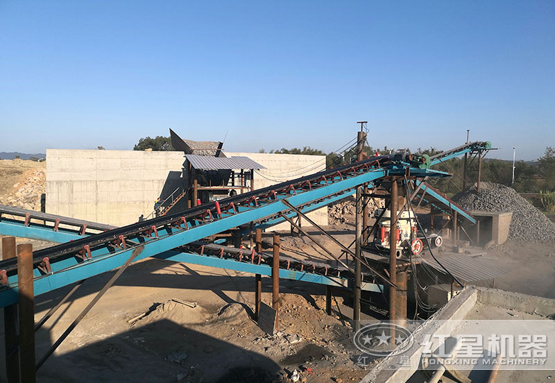 時產(chǎn)500噸用多大的鄂破，生產(chǎn)線配置有哪幾種？帶現(xiàn)場