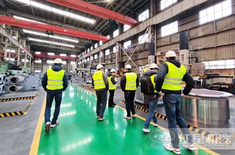 客戶來(lái)廠考察設(shè)備